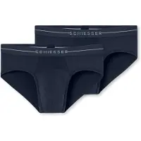Schiesser Slip bleu foncé