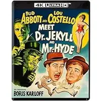 Import Abbott & Costello Meet Dr Jekyll & Mr Hyde Blu-ray 4K Ultra HD