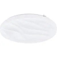 Eglo 99343 BENARIBA LED Plafonnier 14,6W Ø330mm blanc blanc chaud