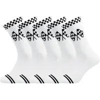 Unabux Chaussettes 'Touchdown' noir / blanc