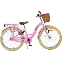 Volare Vélo enfant Blossom - Fille - 24 pouces - Rose - Deux freins à main