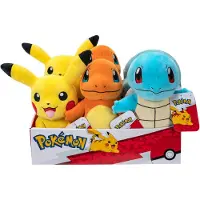 Pokémon Peluche Pokémon 20cm en présentoir de comptoir assorti, Kanto First Edition Autres
