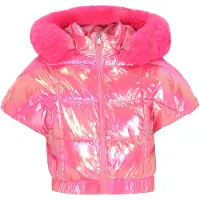 Mymo Gilet rose foncé