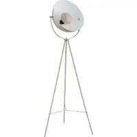 Globo Lampe sur pied trépied Timo brun sable