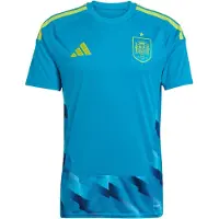 Adidas Maillot 'Spain 26 Home Goalkeeper' bleu / bleu foncé / citron