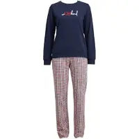 Goldenbay Pyjama 'Felicia' bleu foncé / rouge / blanc