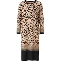 Goldenbay Chemise de nuit 'Bergenia' nude / noir