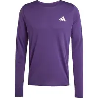 Adidas T-Shirt fonctionnel 'Adizero' violet / blanc