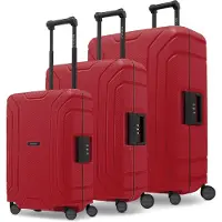 Redolz trolley Essentials 15 Trolley-Set 3 pièces Classic Red rouge 55cm
