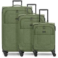 Redolz Ensemble de bagages vert