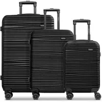 Redolz Ensemble de bagages 'Essentials' noir