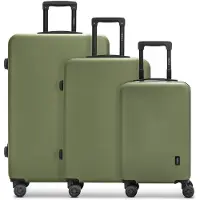 Redolz Ensemble de bagages kaki / noir