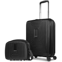 Redolz Ensemble de bagages 'Essentials' noir