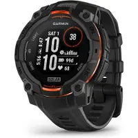 Garmin Montre GPS solaire avec bracelet Instinct 3 - 45 mm