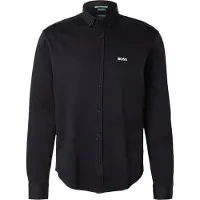 BOSS Chemise 'Motion' noir / blanc