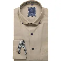 REDMOND Homme Redmond Casual Comfort Fit Chemise beige, Unicolore