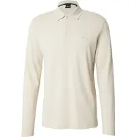 BOSS Plisy 10266738 Green Long Sleeve Polo Beige XS Homme