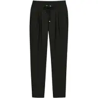MADELEINE Pantalon à pince noir