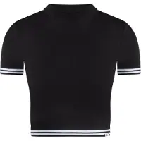 SMILODOX T-shirt 'Miriel' noir / blanc