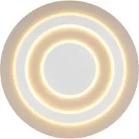 Globo Plafonnier design Jayden brun sable Ø 48cm