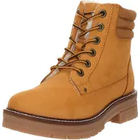Mustang Bottines à lacets cognac