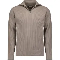 No-excess Pull-over camel