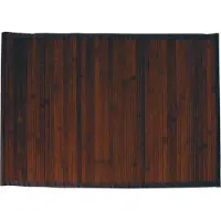 Spirella YALONG Bambus Badmatte 50 x 80 cm braun / rutschfest (80 x 50 cm)