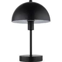 Globo Lampe de table, champignon, noir, H 31 cm