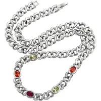 NAEMI Chaîne mélange de couleurs / argent