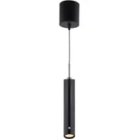 Bauhaus Lampe suspendue LED avec batterie, extensible 37 - 163 cm, noir