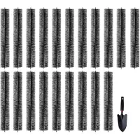Vevor Brosse de Protection de Gouttière 18,3 m x 133,4 mm Protège-gouttière Anti-feuilles 20PCS Fil Acier Galvanisé Robuste Protection Feuilles de Gouttières de 15,2 cm pour Empêcher Débris d'Entrer