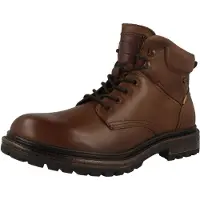 Camel active Bottines à lacets marron