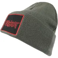 Slipknot Bonnet de - Amplified Collection - Patch Beanie - pour Unisexe - olive - Taille Standard