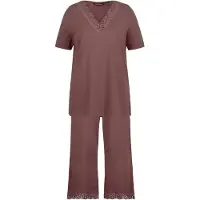 Ulla Popken Pyjama marron