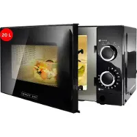 Royalty Line Micro-ondes 20L 700W Noir RLMWO3818-BLK