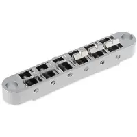 Fazley 10607 chevalet style TOM pour guitare, chrome