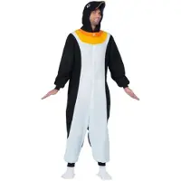 MOM Petit Costume De Pingouin Kigurumi Avec Capuche Et Queue