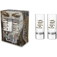 Gojira Lot de verres à shots de - Fortitude - pour Indifférent - transparent - Taille Standard