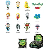 MONOGRAM Présentoir De Clips Pour Sacs 3d En Pvc Série 1 Rick Et Morty 24 Unités