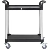 Toolcraft Chariot de service à 2 plates-formes 1296213 Dimensions:(L x l x h) 900 x 500 x 970 mm 9.4 kg
