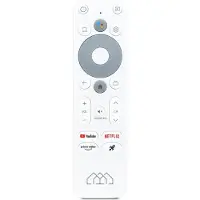 Homatics Box Télécommande blanche (pour Box Q, Box R, Dongle Q, Dongle R, Bluetooth RCU)