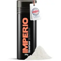 Imperio Hair Thickening Litter for Authentic Look 100% Natural Premium Salon Deluxe White
