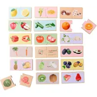 Eichhorn 17 x 2 pièces Eichhorn Puzzle enfants bois Montessori 100006000