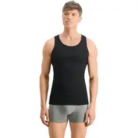 Puma Maillots de corps Homme Maillot de corps Paquet de 2 homme - Noir - EU L