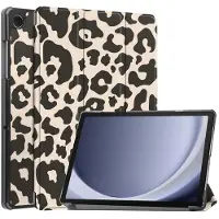 IMoshion Coque tablette Design Trifold Samsung Galaxy Tab A9 Plus - Leopard