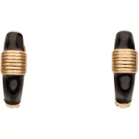 BRAELYN Boucles d'oreilles or / rose / noir