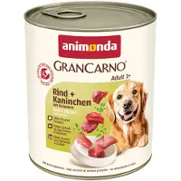 Animonda GranCarno Grancarno Chien Adulte Boeuf et Lapin aux herbes 800 g