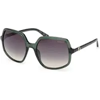 GUESS Gu00257 Woman Sunglasses Vert Gradient Green/CAT3 Femme