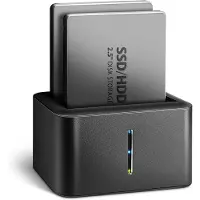 Axagon ADSA-D25 station d'accueil pour lecteur de disque USB 3.2 Gen 1 (3.1 Gen 1) Type micro-B Noir