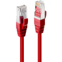 Lindy Premium cordon de raccordement - 50 cm - rouge